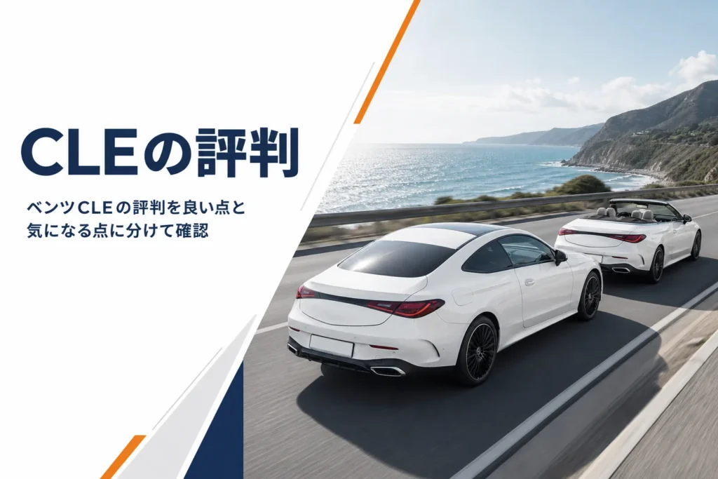 海沿いの道を走るクーペとカブリオレ